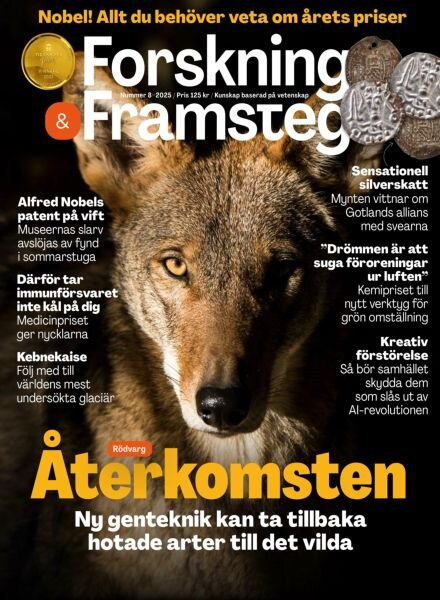 Forskning & Framsteg – November 2025 Cover