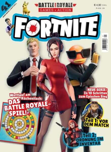 Fortnite Battle Royale Das Magazin – 29 November 2025 Cover