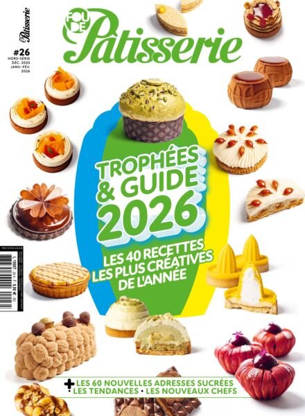 Fou de Patisserie – Hors-Serie – Decembre 2025 – Fevrier 2026 Cover
