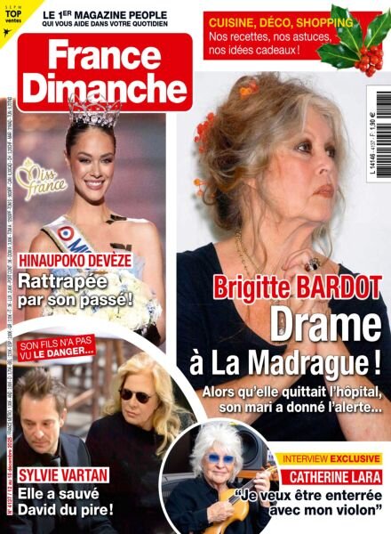 France Dimanche – 12 Decembre 2025 Cover