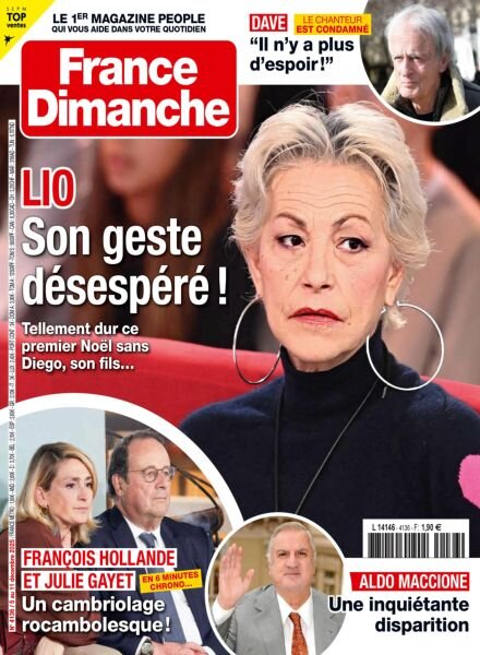 France Dimanche – 5 Decembre 2025 Cover