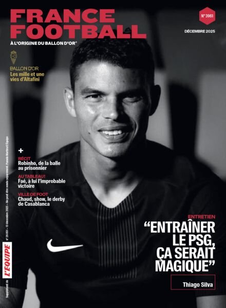 France Football – Decembre 2025 Cover