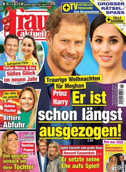 frau aktuell – 13 Dezember 2025 Cover