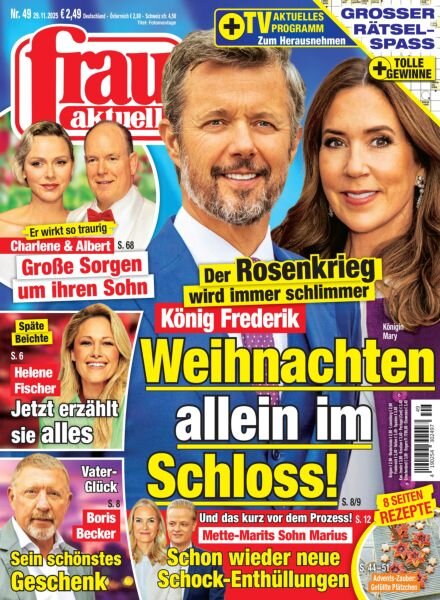 frau aktuell – 29 November 2025 Cover