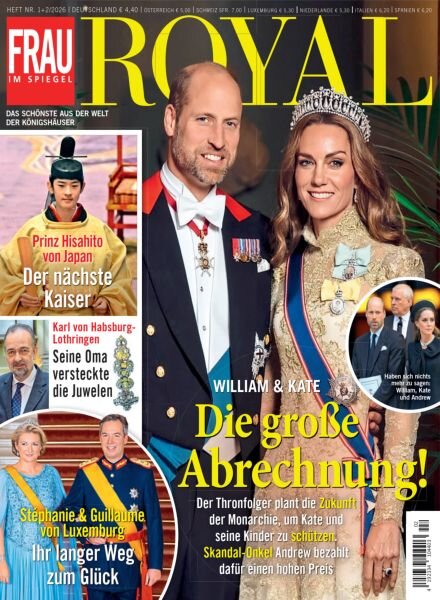 Frau im Spiegel Royal – Januar-Februar 2026 Cover