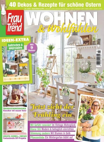 Frau im Trend Wohnen & Wohlfuhlen – Marz-April 2025 Cover