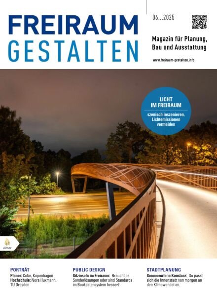 Freiraum Gestalten – Nr 6 2025 Cover
