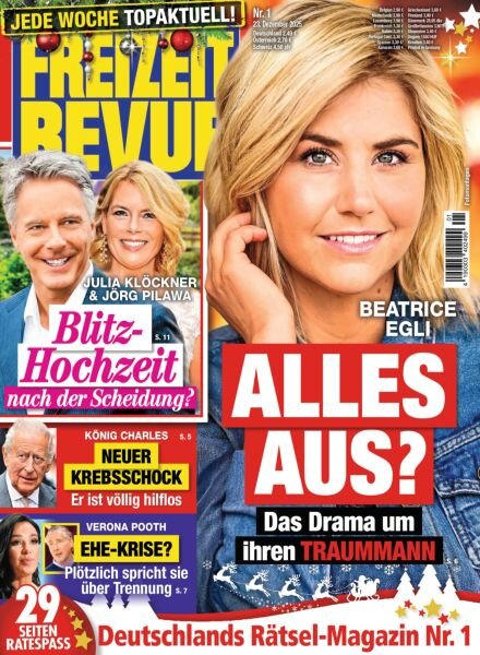 Freizeit Revue – 22 Dezember 2025 Cover