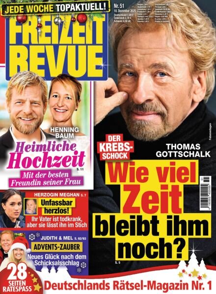 Freizeit Revue – 9 Dezember 2025 Cover