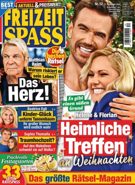 Freizeit Spass – 16 Dezember 2025 Cover