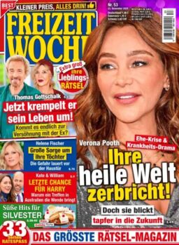Freizeitwoche – 23 Dezember 2025