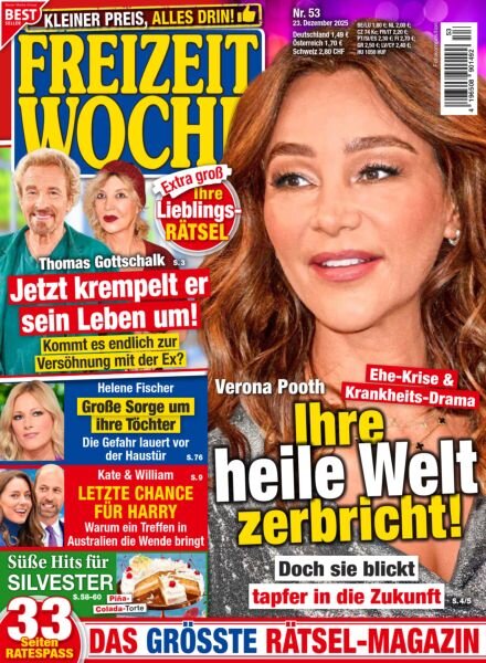 Freizeitwoche – 23 Dezember 2025 Cover
