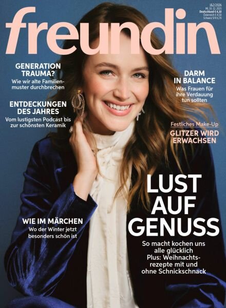 Freundin – 9 Dezember 2025 Cover
