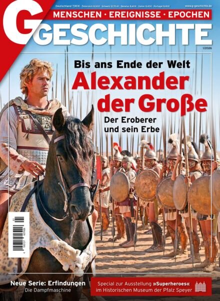 G Geschichte – Januar 2026 Cover