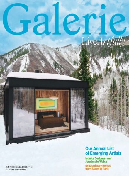 Galerie Magazine – Issue 43 Winter 2025-2026 Cover