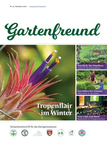 Gartenfreund – Dezember 2025 Cover