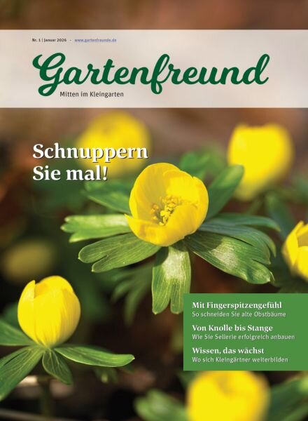 Gartenfreund – Januar 2026 Cover