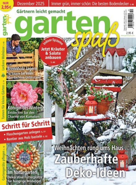 Gartenspass – Dezember 2025 Cover