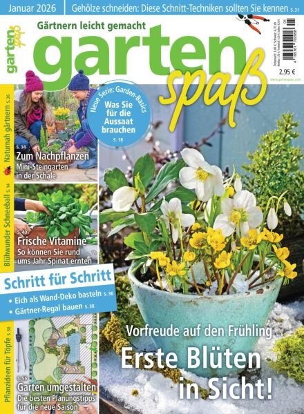 Gartenspass – Januar 2026 Cover