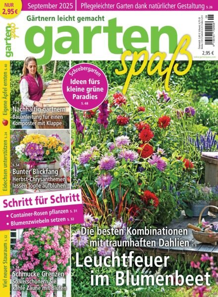 Gartenspass – September 2025 Cover