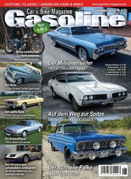 Gasoline Germany – Dezember 2025 – Januar 2026 Cover