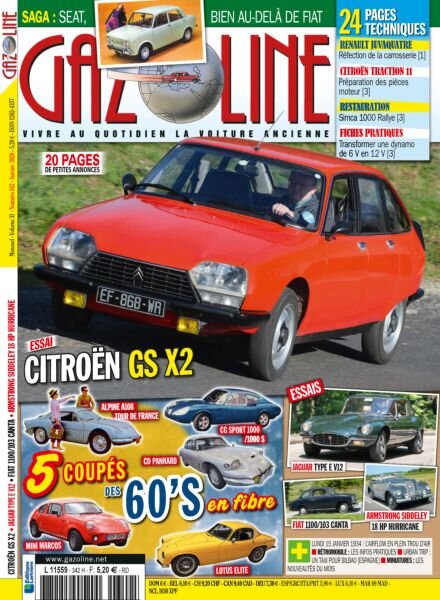 Gazoline – Janvier 2026 Cover