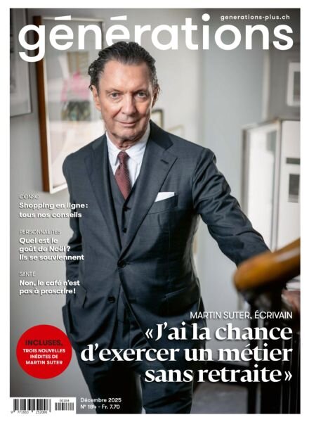 Generations – Decembre 2025 Cover