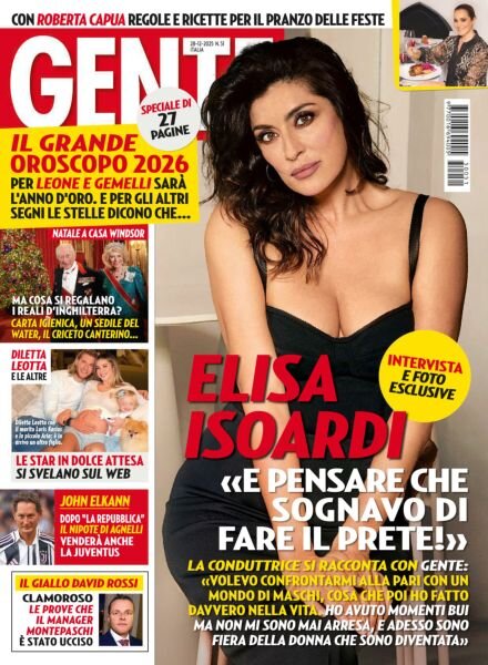 Gente Italia – 28 Dicembre 2025 Cover