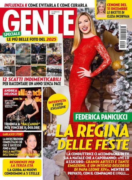 Gente Italia – 4 Gennaio 2026 Cover