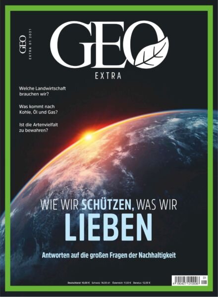 GEO Extra Magazine – Nr 1 2021 Cover