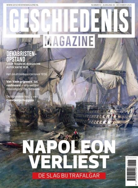 Geschiedenis Magazine – December 2025 Cover