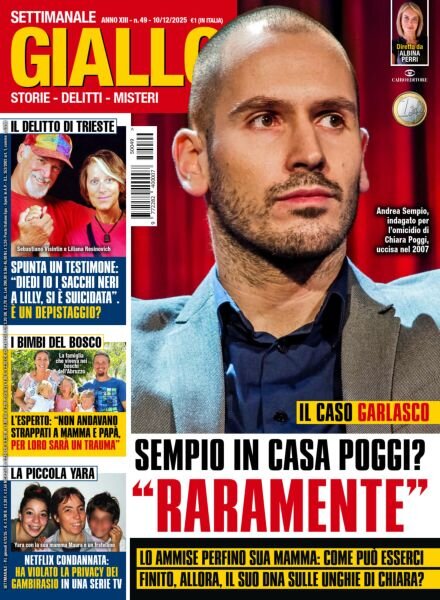 Giallo – 10 Dicembre 2025 Cover