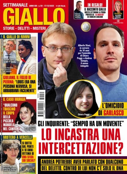 Giallo – 17 Dicembre 2025 Cover