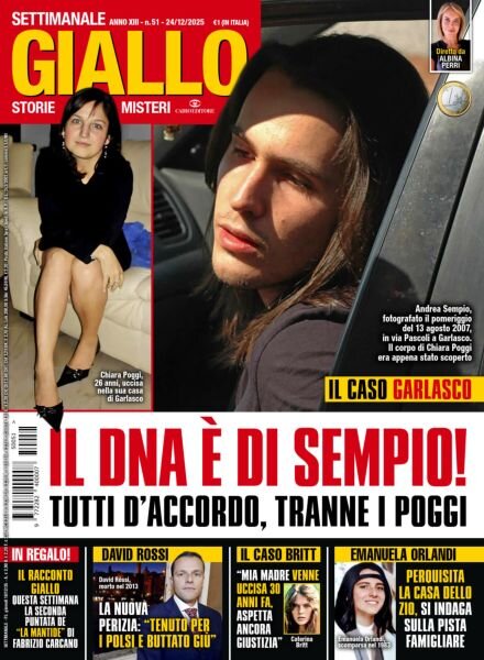 Giallo – 24 Dicembre 2025 Cover