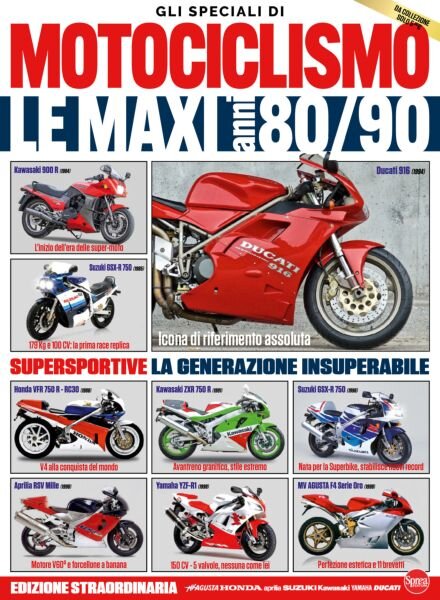 Gli Speciali di Motociclismo – Le Maxi Anni 80-90 – Gennaio-Febbraio 2026 Cover