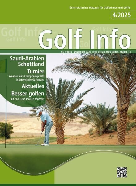 Golf Info – 16 Dezember 2025 Cover