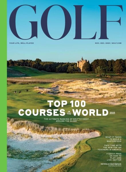 Golf Magazine USA – November-December 2025 Cover