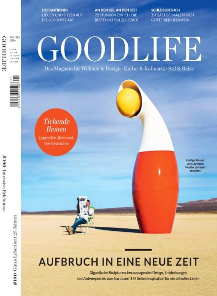 GoodLife Magazin – Januar-Februar 2026 Cover