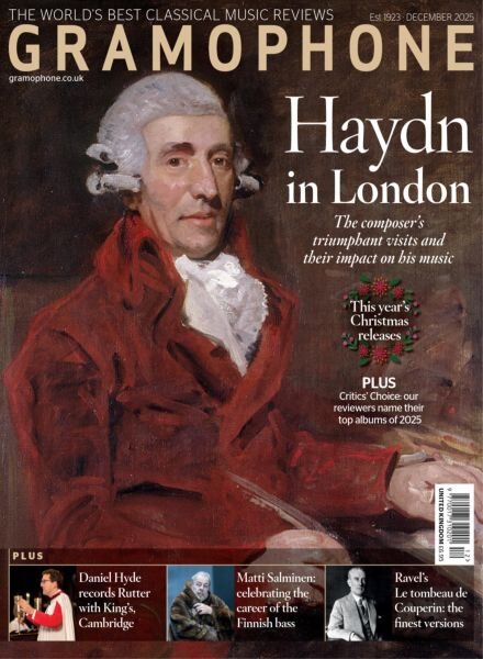 Gramophone – December 2025 Cover