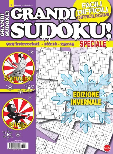 Grandi Sudoku – Gennaio-Febbraio 2026 Cover