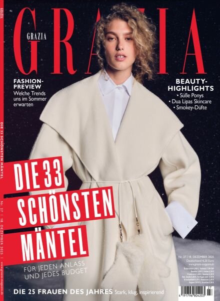 Grazia Germany – 18 Dezember 2025 Cover