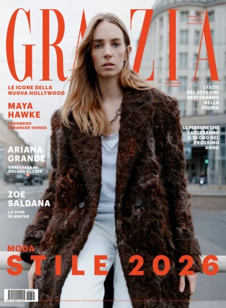 Grazia Italia – 18 Dicembre 2025 Cover