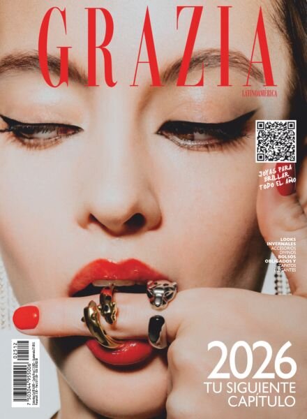 Grazia Latinoamerica – Diciembre 2025 – Enero 2026 Cover