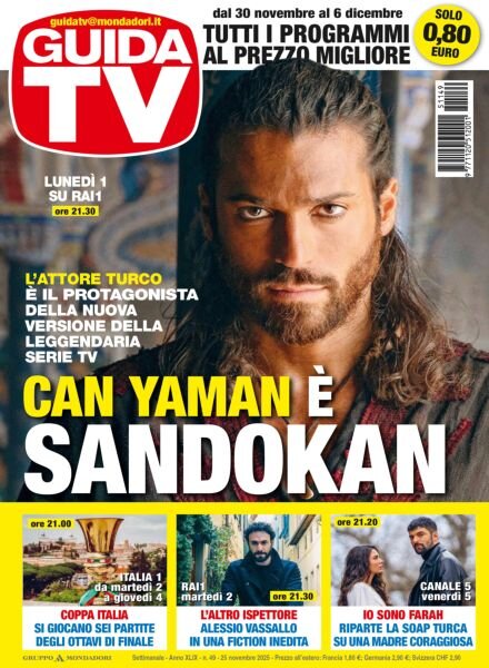 GuidaTV – 25 Novembre 2025 Cover