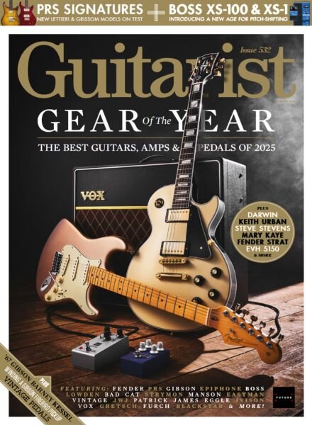 Guitarist – January 2026 Cover