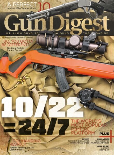 Gun Digest – January 2026 Cover