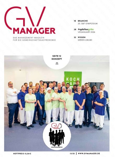 GVmanager – Dezember 2025 Cover