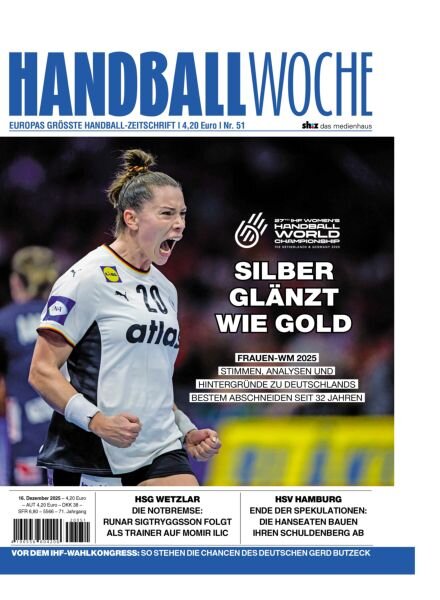 Handballwoche – 16 Dezember 2025 Cover