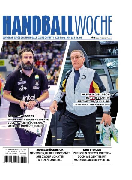 Handballwoche – 23 Dezember 2025 Cover