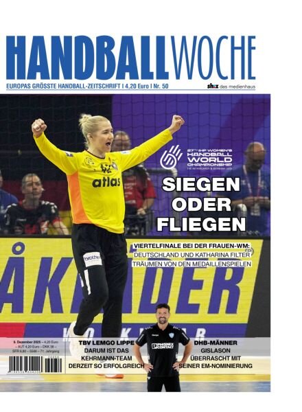 Handballwoche – 9 Dezember 2025 Cover